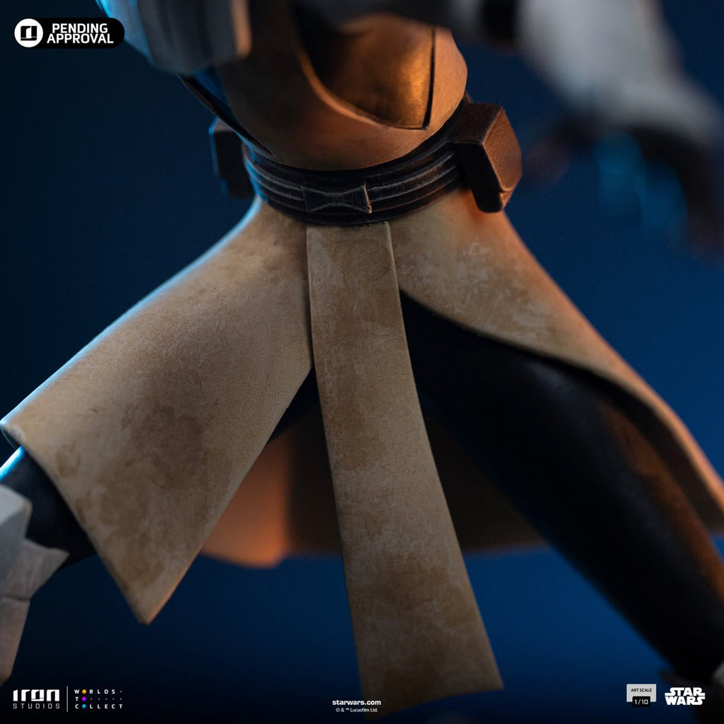 Star Wars: The Clone Wars Obi-Wan Kenobi 1:10 Art Scale Limited Edition Statue