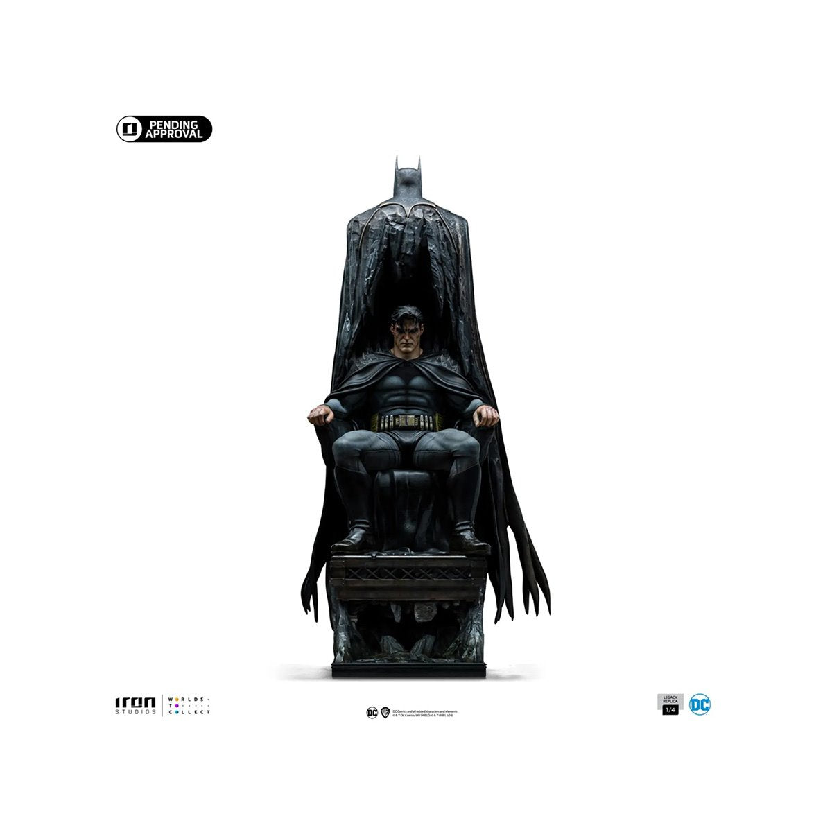 Batman and Bruce Wayne DC Comics Legacy Replica 1:4 Scale Limited Edition Statue
