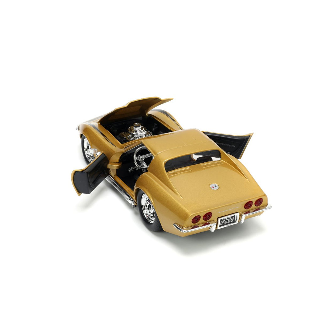 Bigtime Muscle 1969 Corvette Stingray ZL-1 1:24 Scale Die-Cast Metal Vehicle