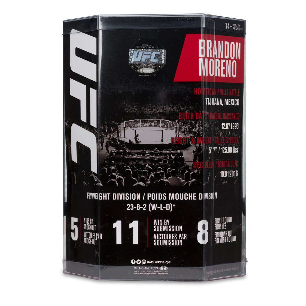 UFC SportsPicks Brandon Moreno 7-Inch Scale Posed Figure