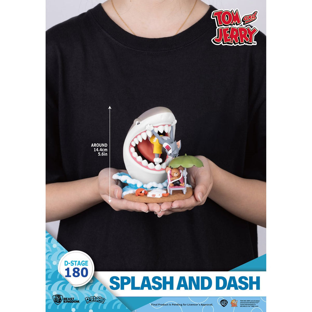 Tom and Jerry Splash and Dash DS-180 D-Stage Statue