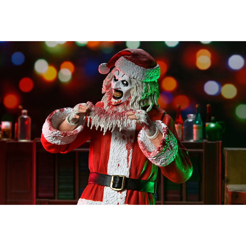 Terrifier 3 Ultimate Art the Clown Bloody Santa Suit 7-Inch Scale Action Figure