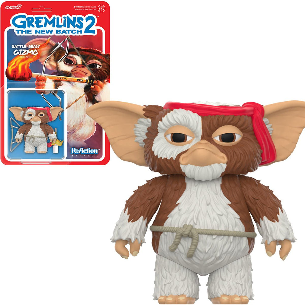 Gremlins 2 Gizmo (Battle Ready) 3 3/4-Inch ReAction Figure