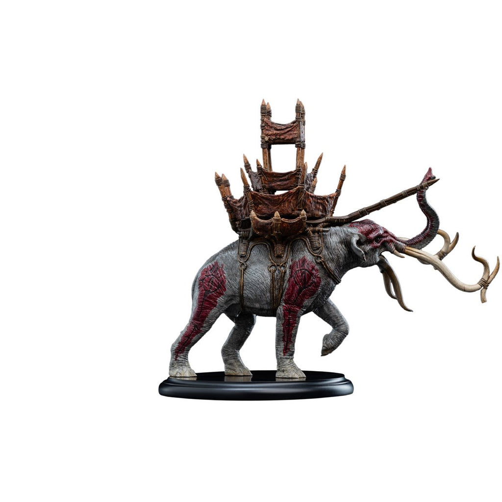 The Lord of the Rings Trilogy Mumak in Battle Miniature Statue