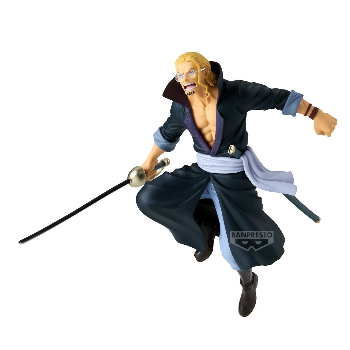 One Piece Silvers Rayleigh Battle Record Collection Statue