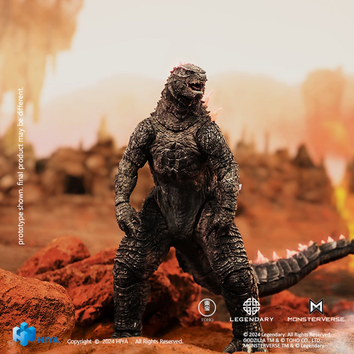 Godzilla x Kong: The New Empire Godzilla Evolved Exquisite Basic Action Figure