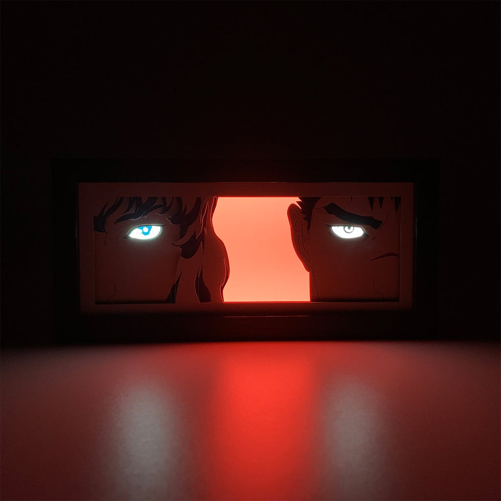 Berserk Guts and Griffith LED Light Box