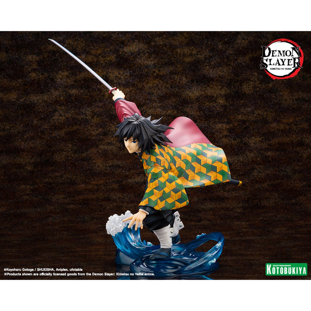 Demon Slayer: Kimetsu no Yaiba Giyu Tomioka ArtFX J 1:8 Scale Statue - ReRun