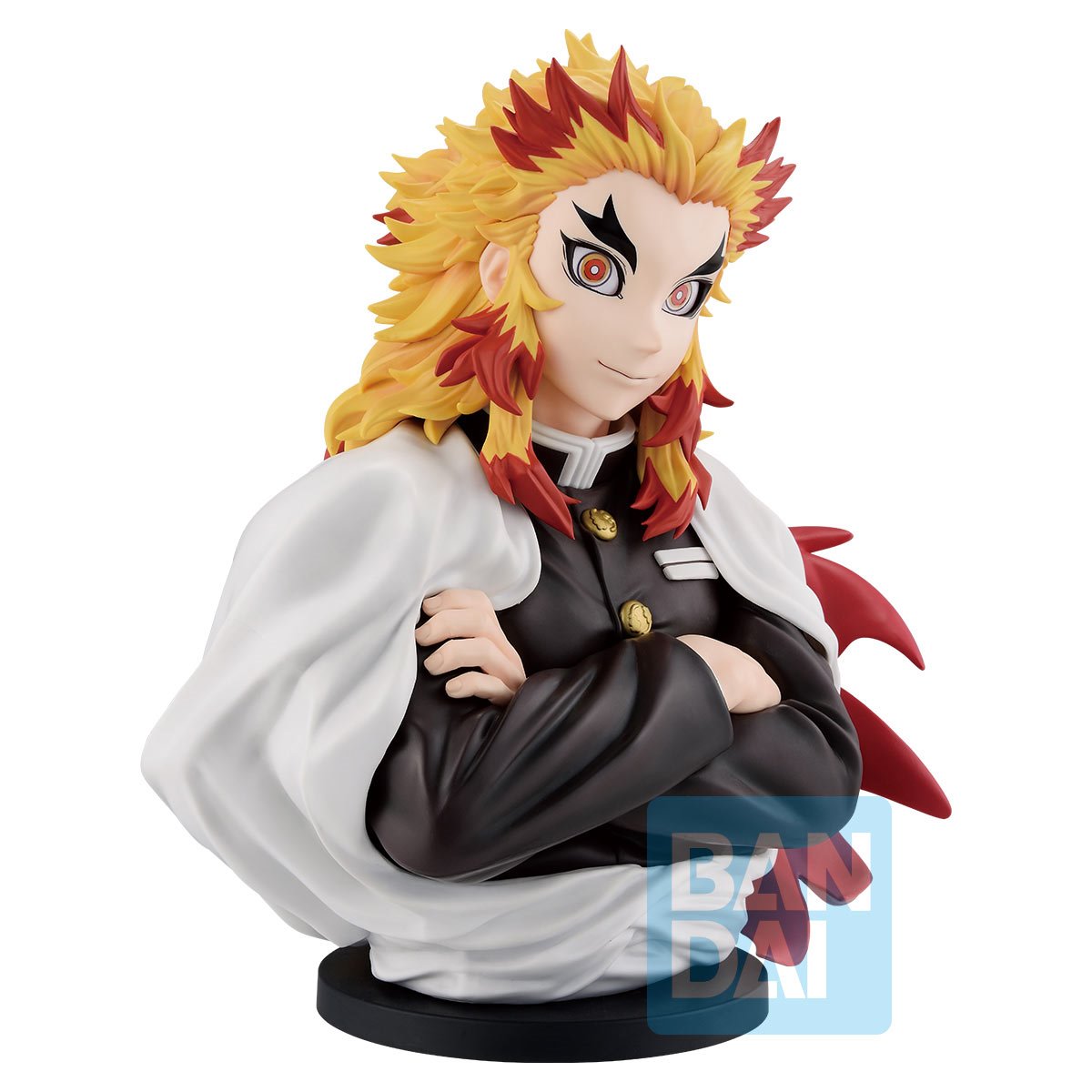 Demon Slayer: Kimetsu no Yaiba Kyojuro Rengoku Set Your Heart Ablaze Art Scale Bust