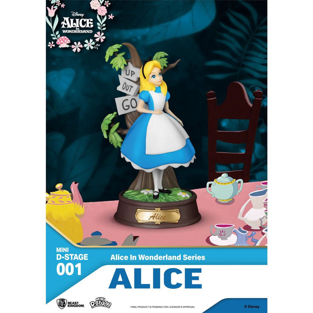 Alice in Wonderland MDS-001 Mini D-Stage Statue Blind Box Set of 6