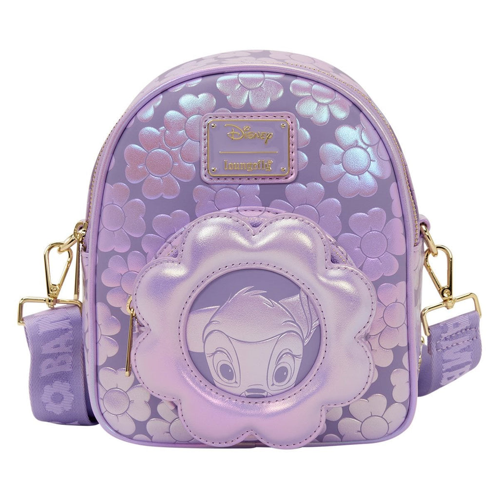 Bambi Floral Micro-Mini Convertible Backpack