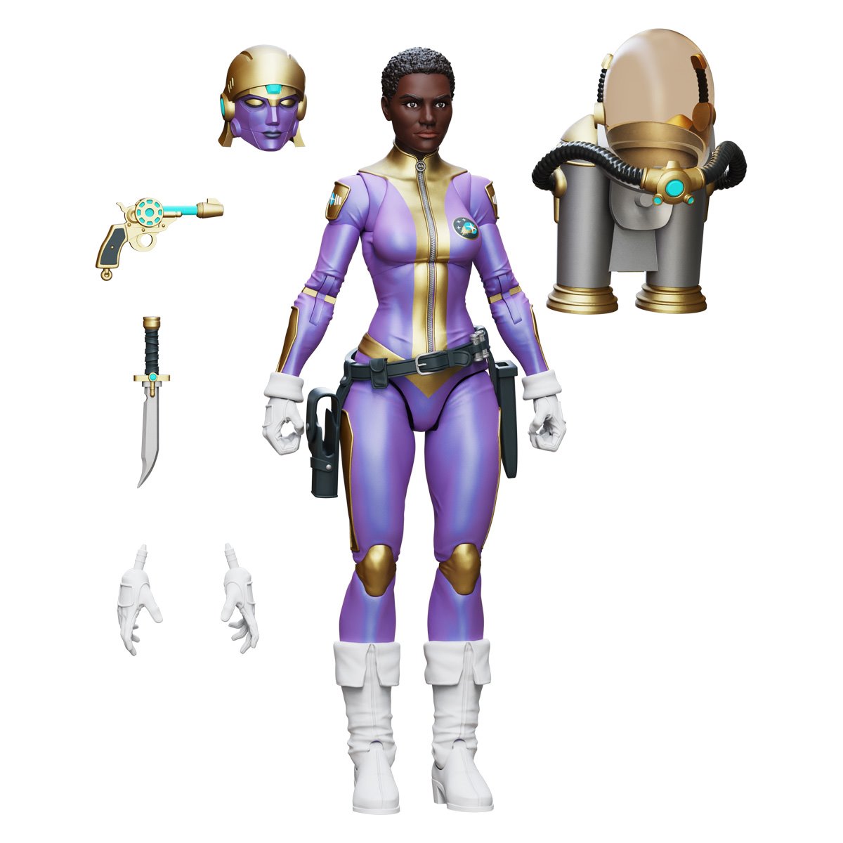 Epic H.A.C.K.S. Core Wave 1 Roxy London: Freelance Peacekeeper 1:12 Scale Action Figure