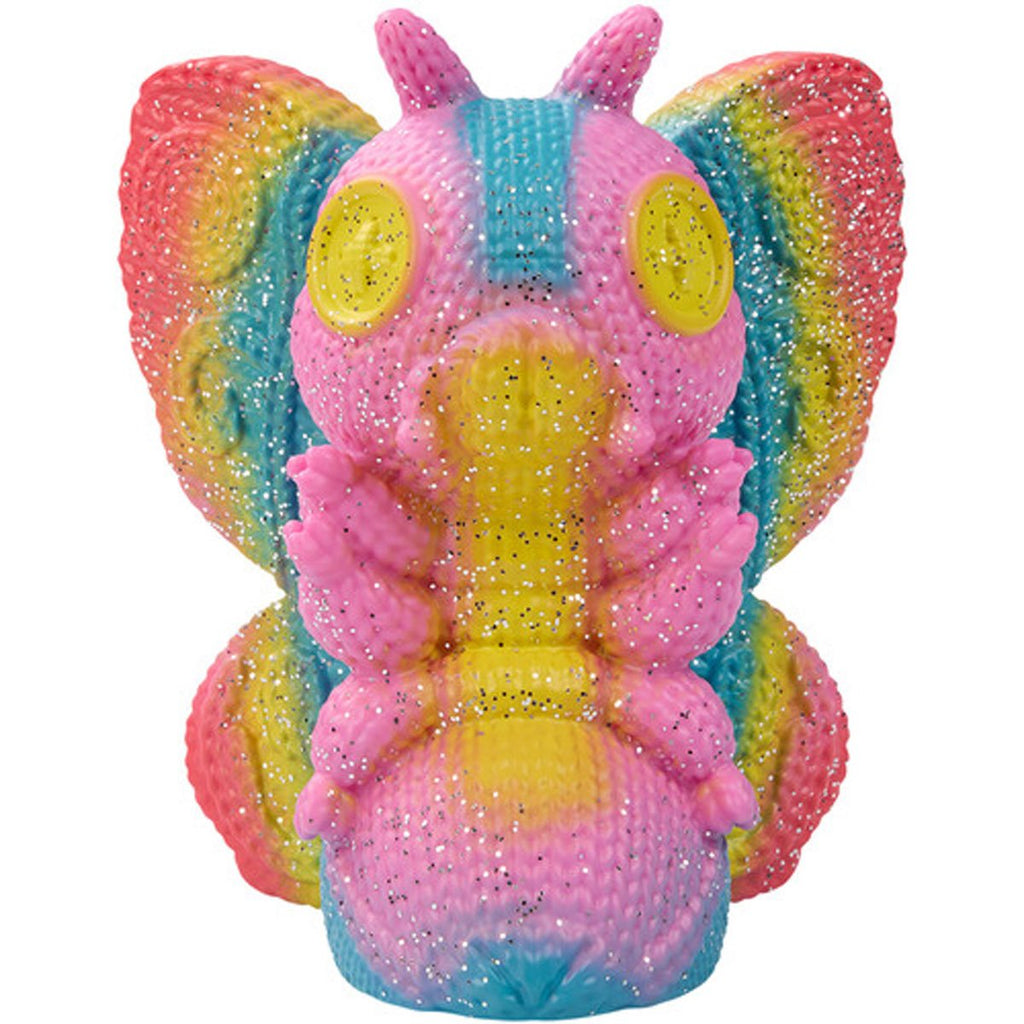 Toho Mothra #343 Sofubi Spray Glitter Handmade By Robots Vinyl Figure