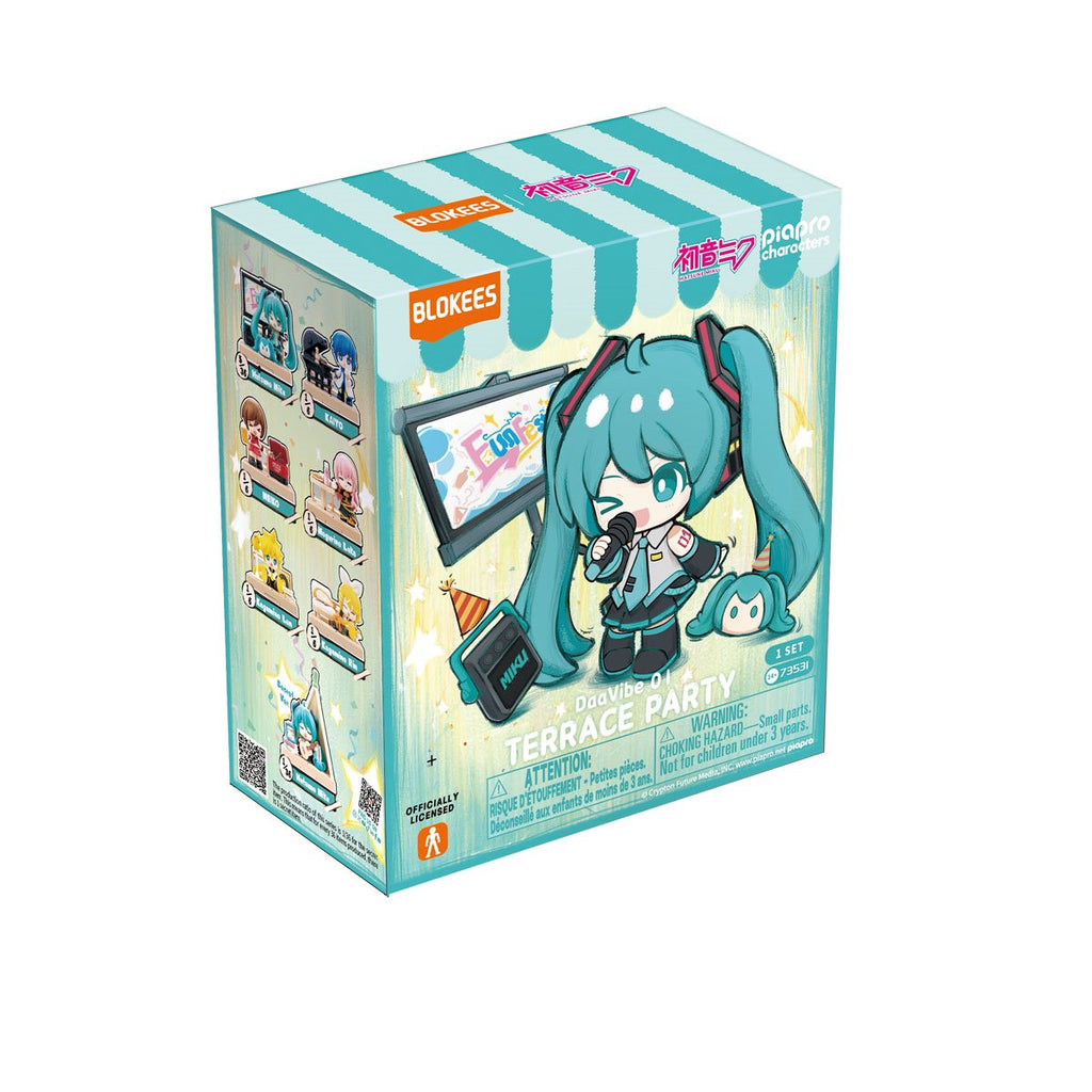 Hatsune Miku DaaVibe 01 Terrace Party Playset Case of 6