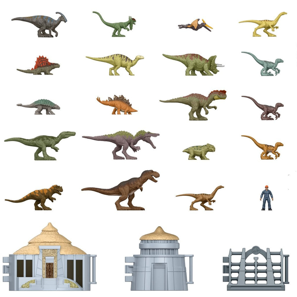 Jurassic Park Minis Island Visitor Advent Calendar
