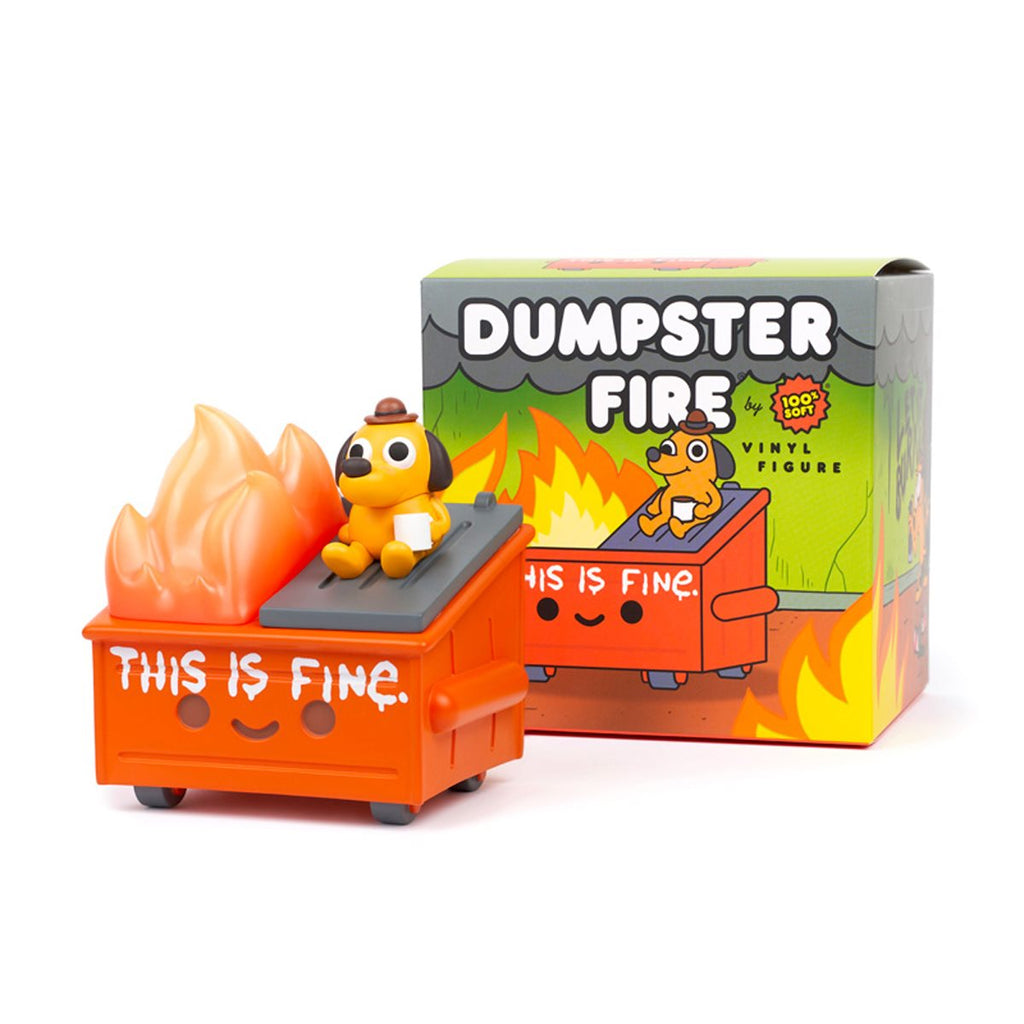Lil Dumpster Fire This is Fine Vinyl Figure