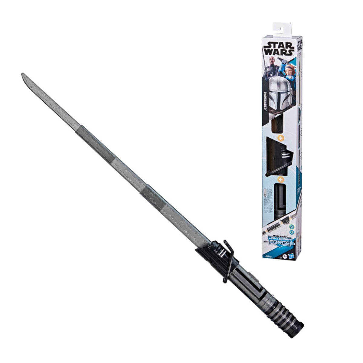 Star Wars Lightsaber Forge Darksaber Electronic Extendable Black Lightsaber