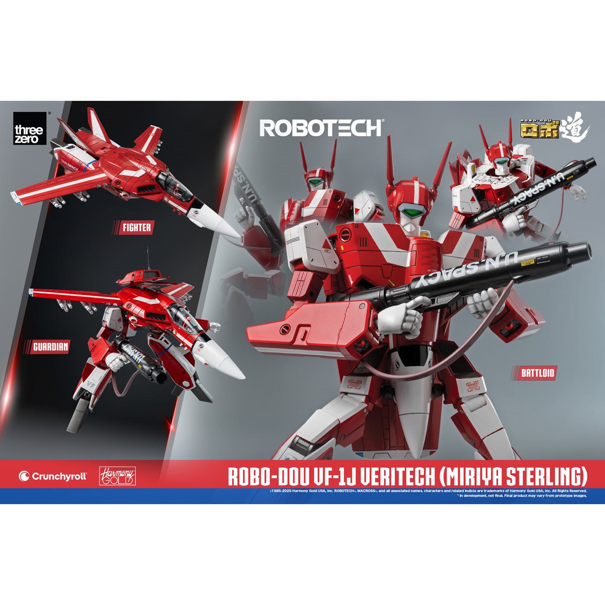 Robotech VF-1J Veritech Miriya Sterling ROBO-DOU Action Figure