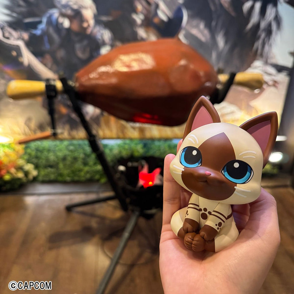 Monster Hunter Airou Look Up Series Statue