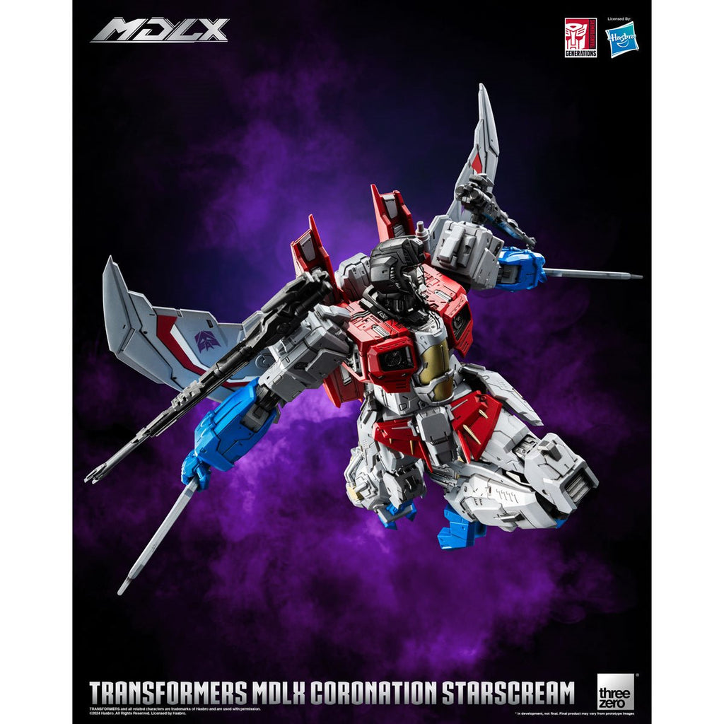 Transformers Coronation Starscream MDLX Action Figure