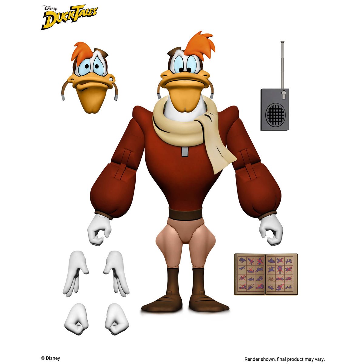 DuckTales Ultimate Launchpad McQuack 7-Inch Scale Action Figure