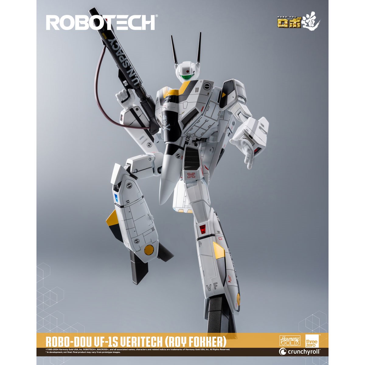 Robotech VF-1S Veritech Roy Fokker ROBO-DOU Action Figure