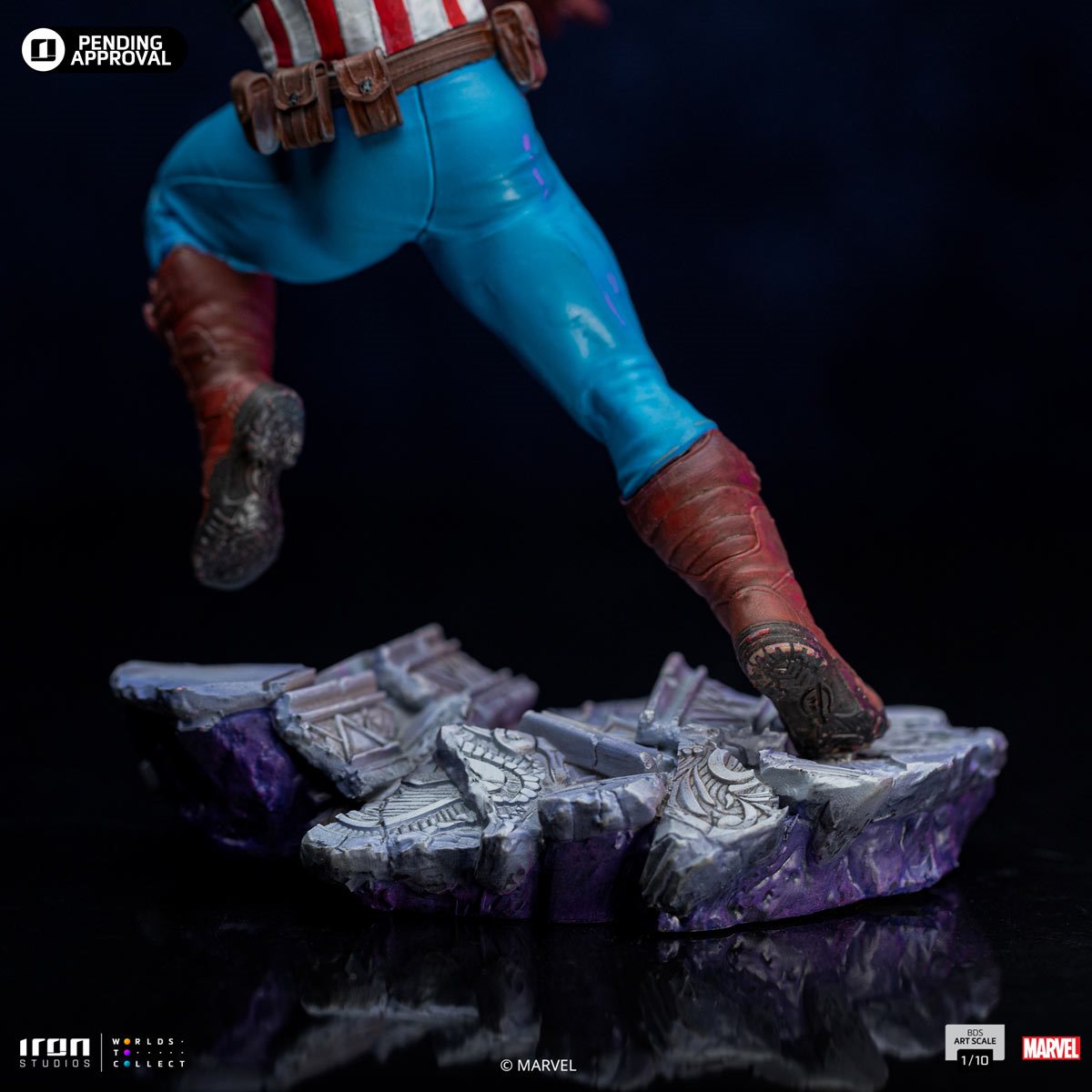 Captain America Infinity Gauntlet Battle Diorama Series 1:10 Art Scale Limited Edition Statue
