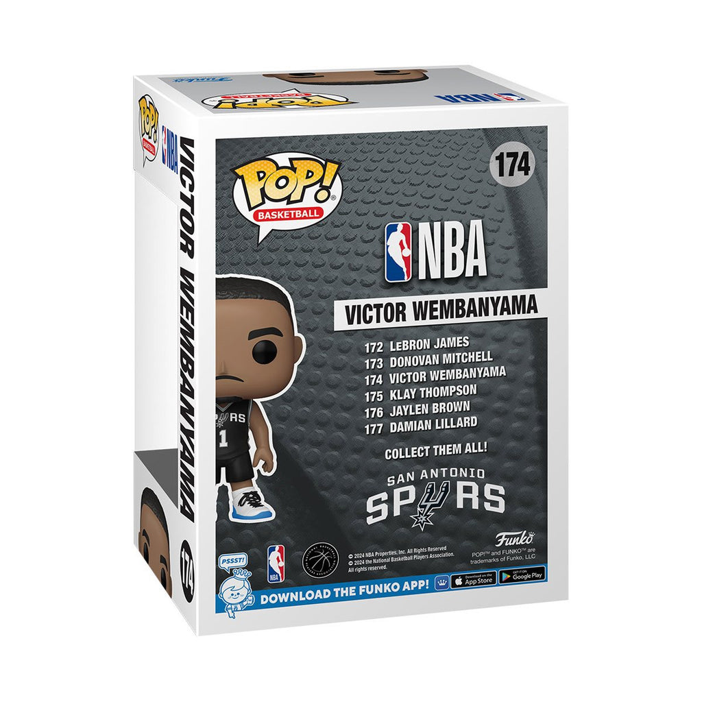 NBA San Antonio Spurs Victor Wembanyama Funko Pop! Vinyl Figure #174