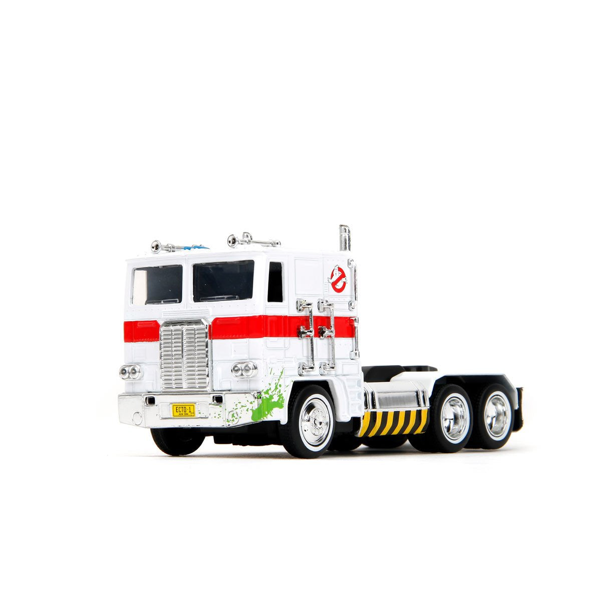 Hollywood Rides Transformers Ghostbusters G1 Optimus Prime Mashup 40th Anniversary 1:32 Scale Die-Cast Metal Vehicle