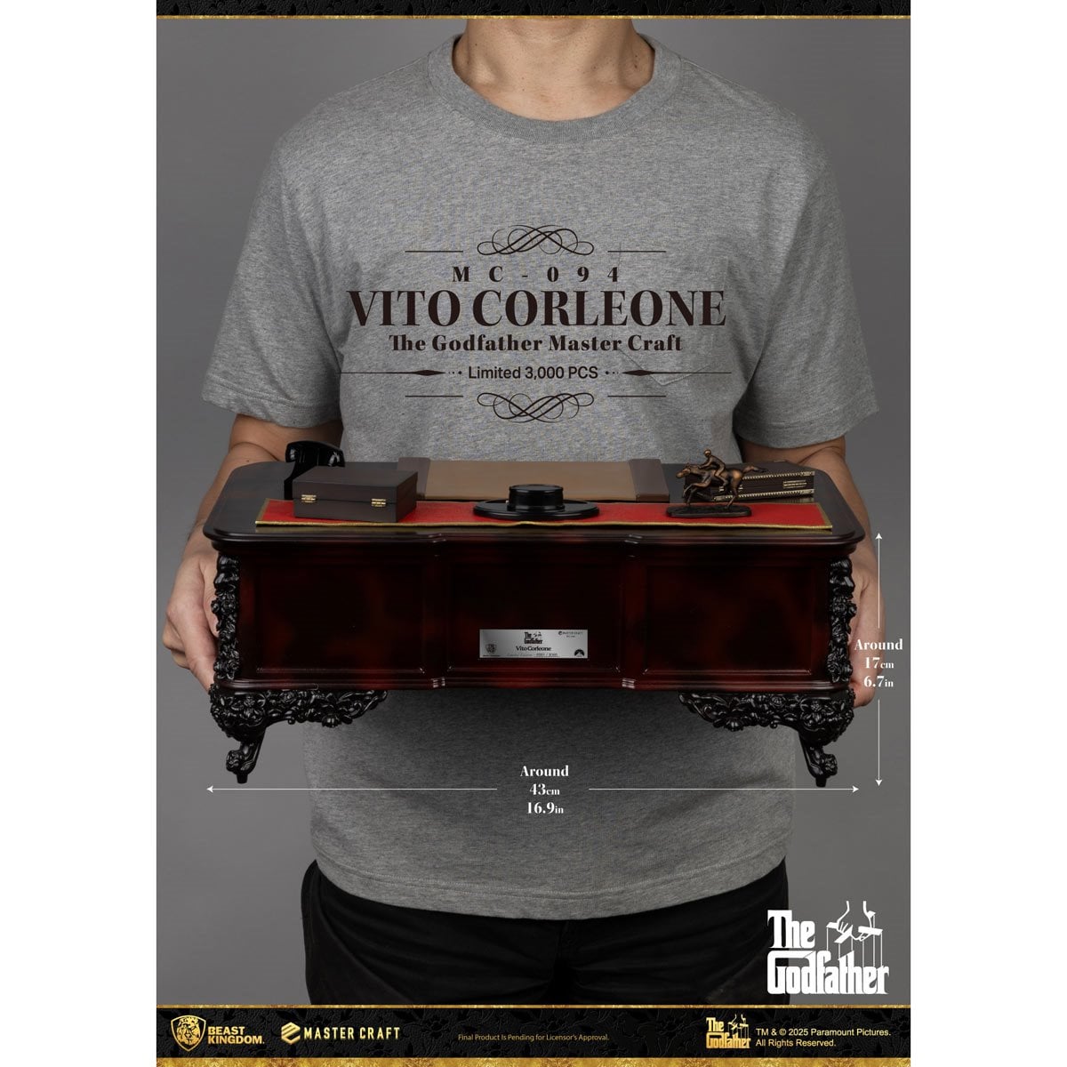 The Godfather Vito Corleone MC-094 Master Craft Statue