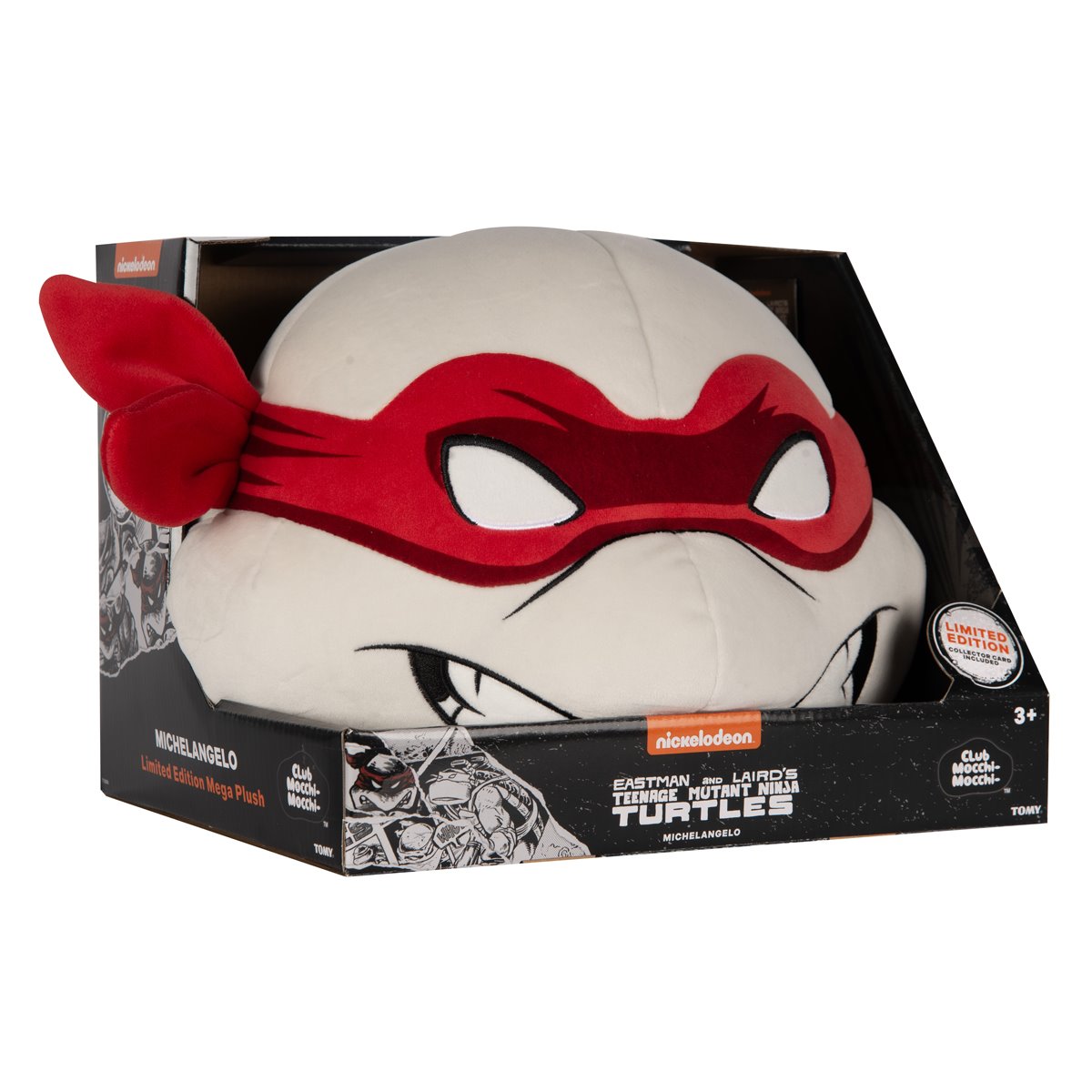 Club Mocchi Mocchi Teenage Mutant Ninja Turtles 40th Anniversary Michelangelo Mega 15-Inch Plush