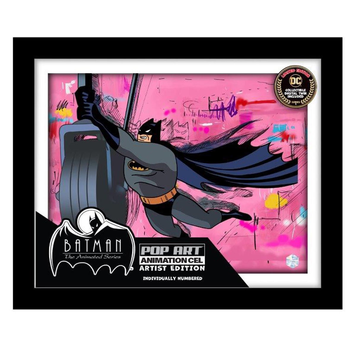 Batman: The Animated Series The Strange Secret of Bruce Wayne #1105 Animation Cel Artist Edition Framed Art Print