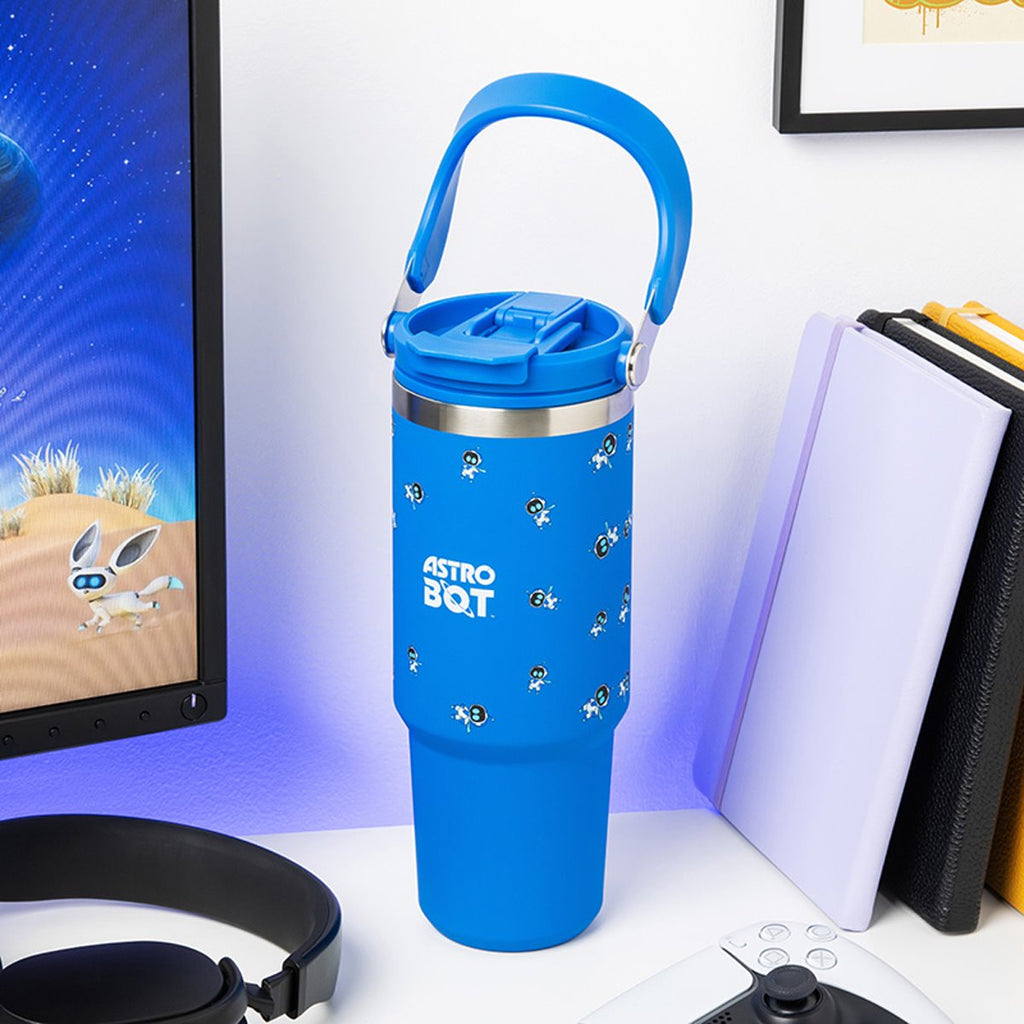 Astro Bot 900ml Insulated Cup with Top Handle