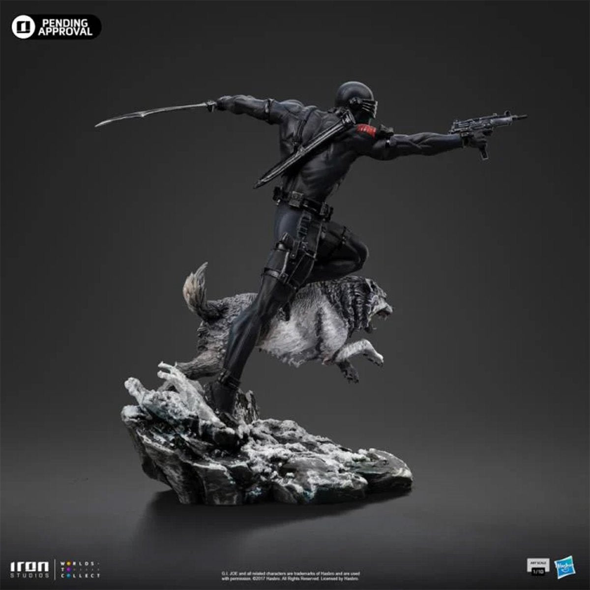 G.I. Joe Snake Eye 1:10 Art Scale Limited Edition Statue