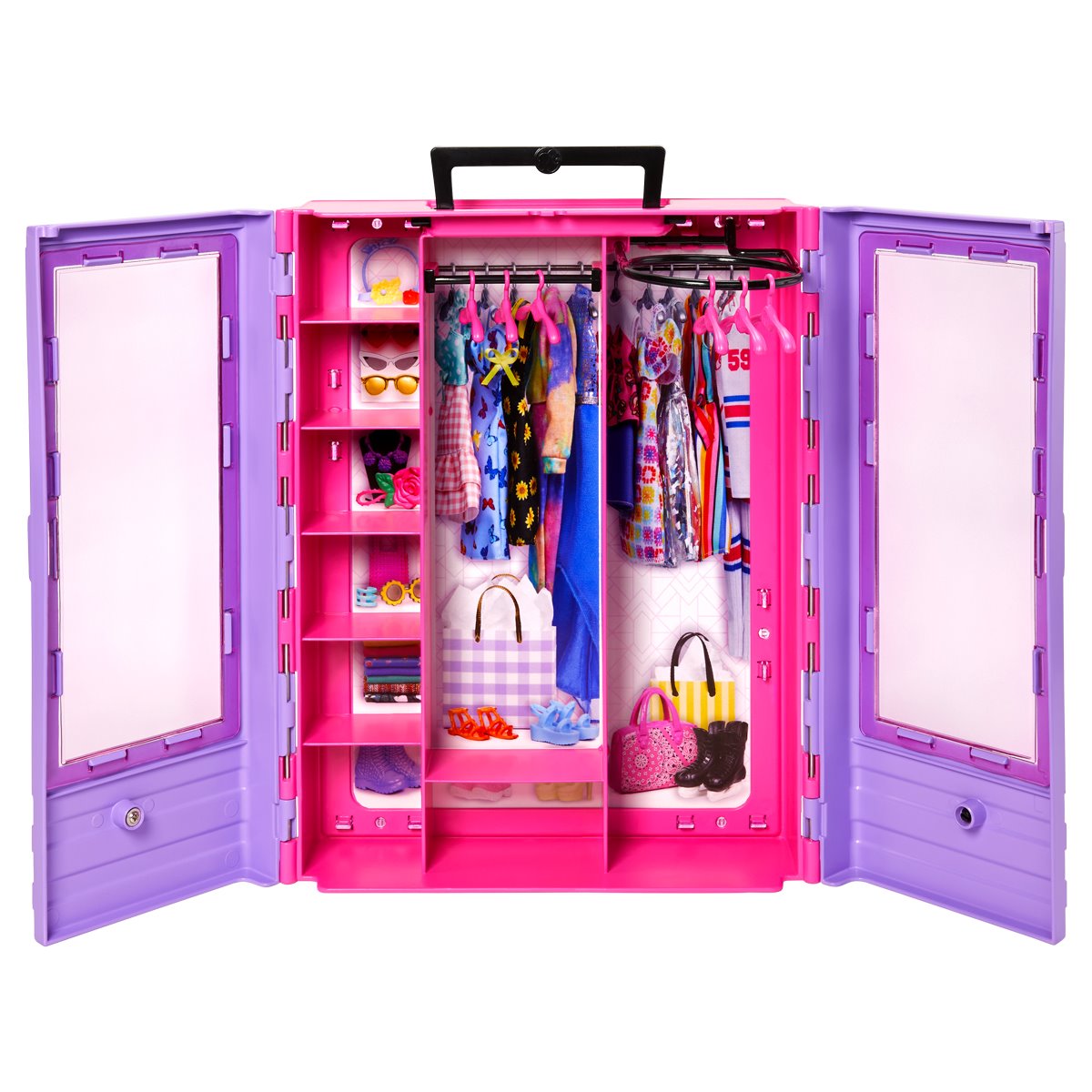 Barbie Ultimate Purple Closet Playset with Doll
