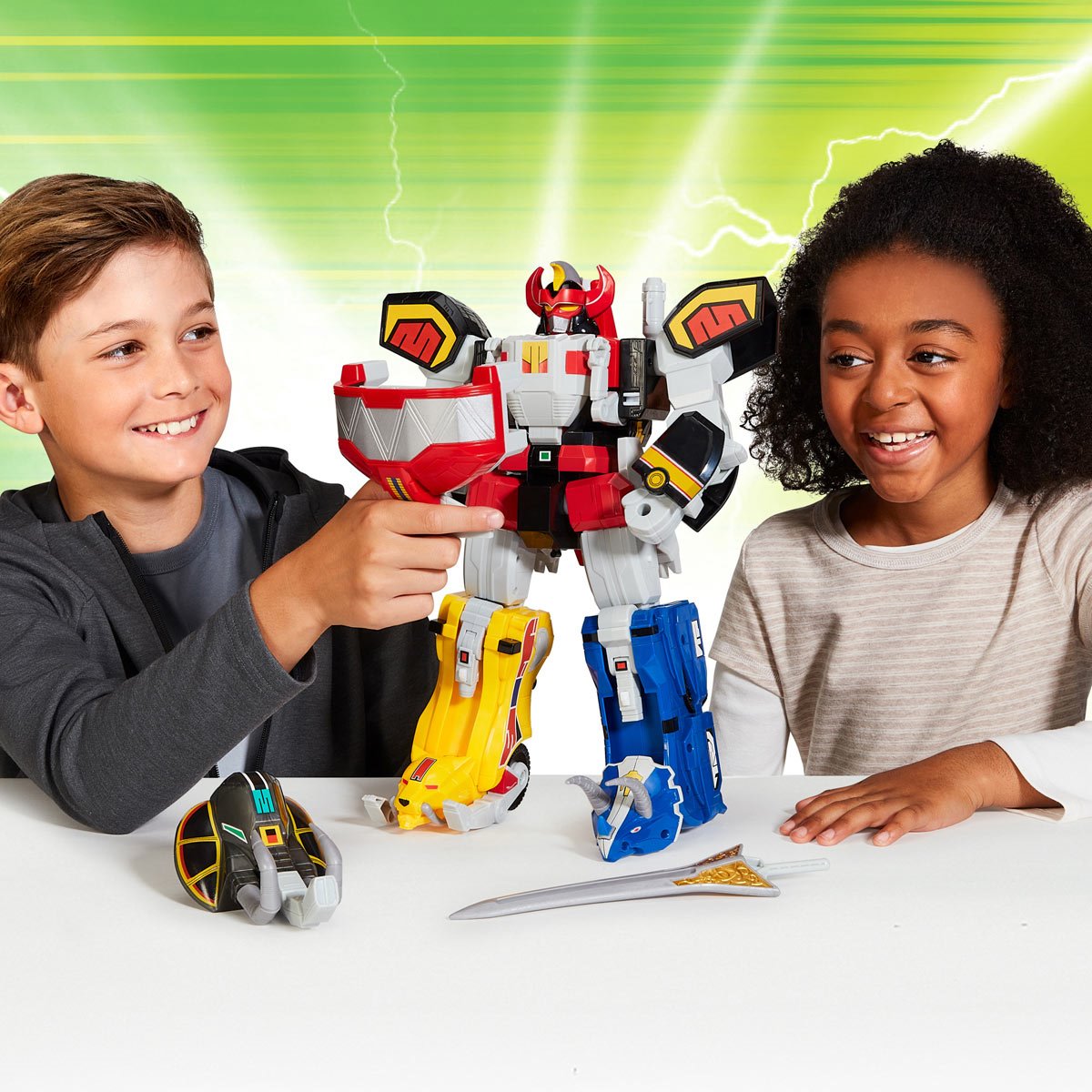 Mighty Morphin Power Rangers: Re-Ignition Dlx. Combinable Mastodon Dinozord Action Figure
