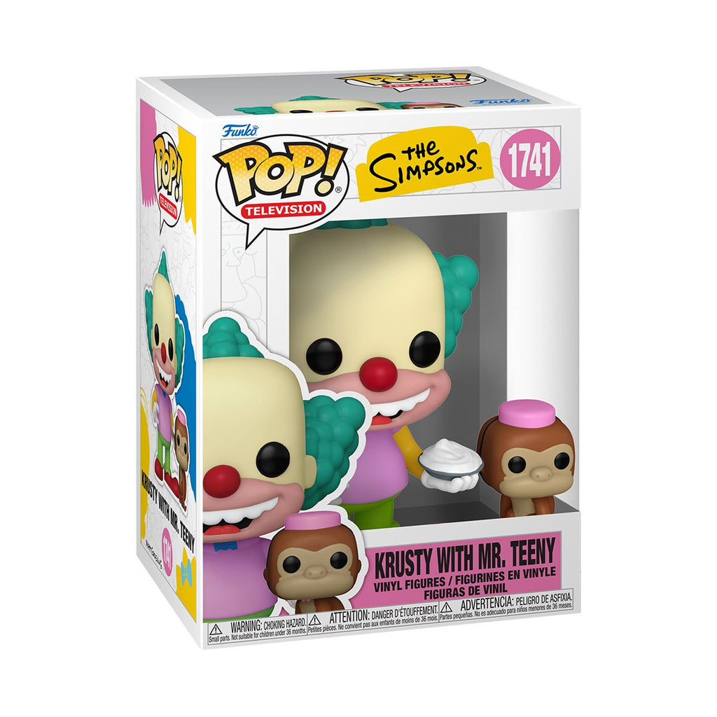 The Simpsons Krusty with Mr. Teeny Funko Pop! Vinyl Figure and Pop! Buddy #1741
