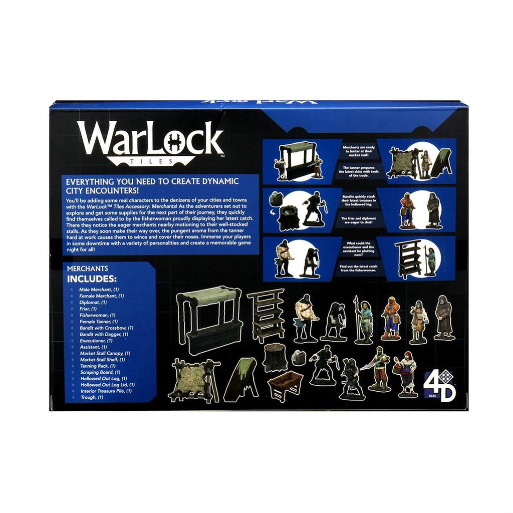 WarLock Tiles Merchants Accessory Pack