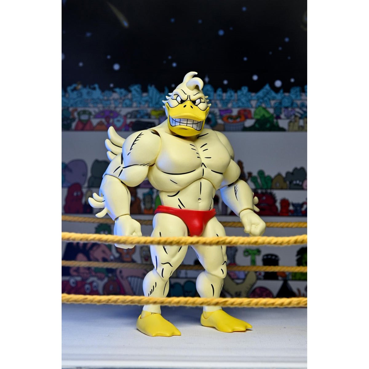 Teenage Mutant Ninja Turtles Adventures Archie Comics Stump Wrestling Ace Duck 7-Inch Scale Action Figure