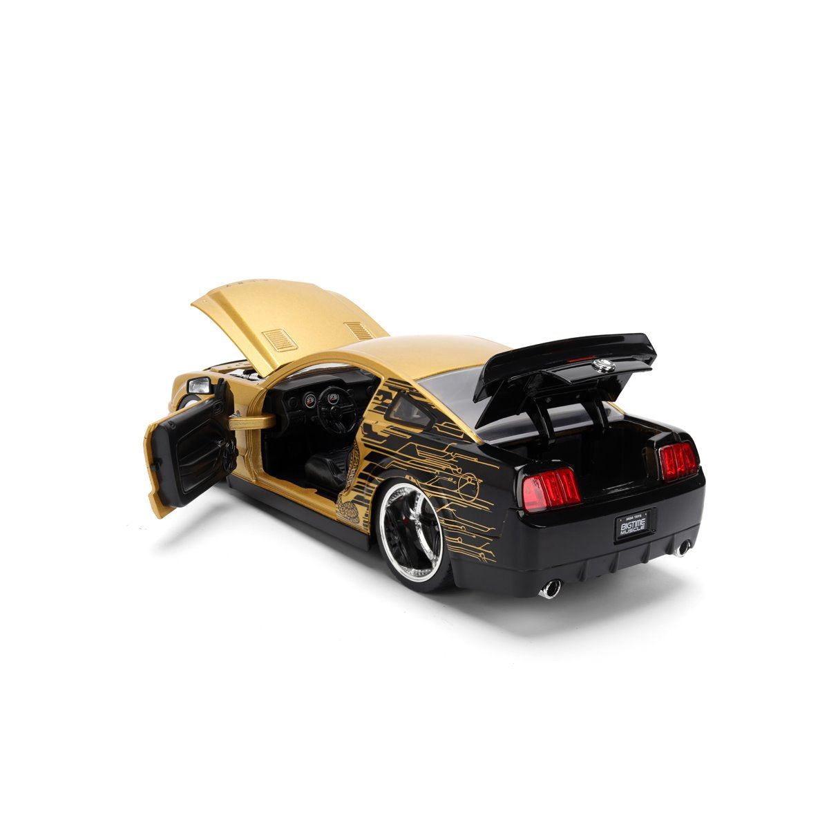 Bigtime Muscle 2008 Ford Shelby GT-500KR 1:24 Scale Die-Cast Metal Vehicle