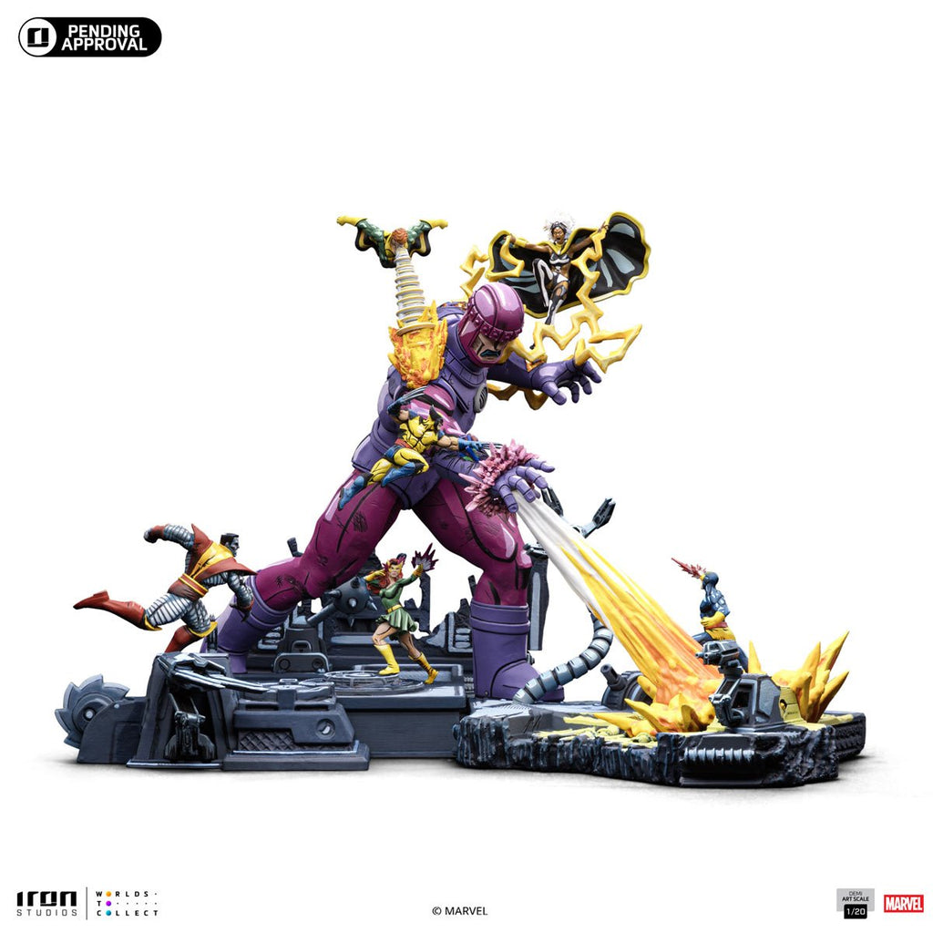 X-Men Danger Room Comic Color Variant 1:20 Demi Art Scale Limited Edition Diorama A Statue