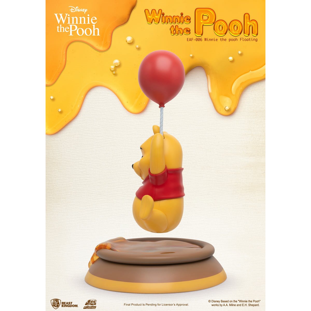 Winnie the Pooh EAF-006 Egg Attack Floating Statue