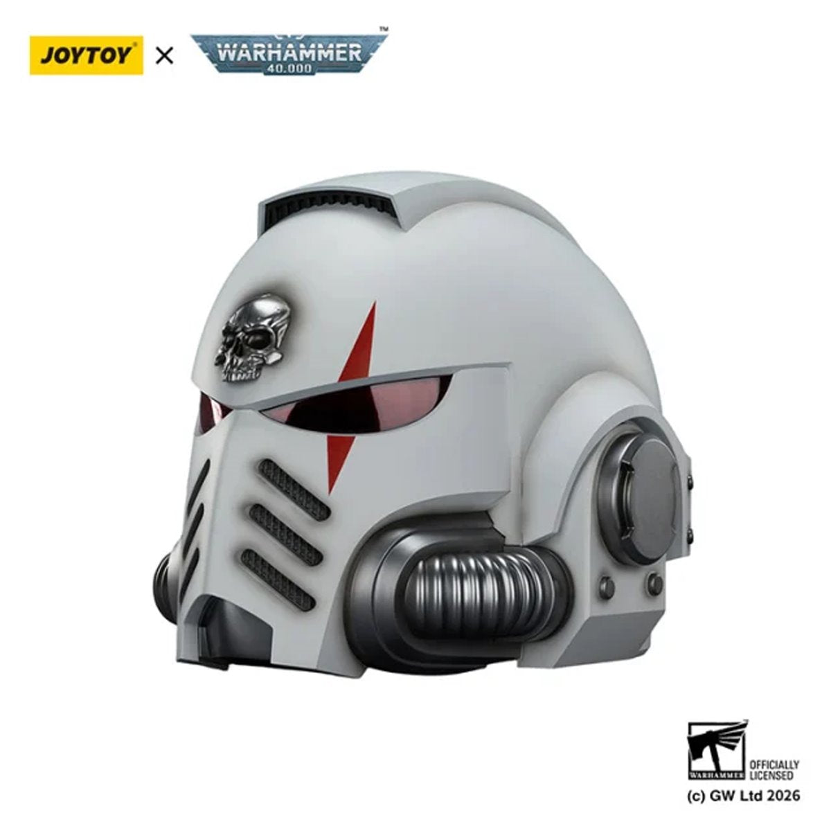 Joy Toy Warhammer 40,000 White Scars MKX 1:1 Scale Roleplay Helmet Prop Replica