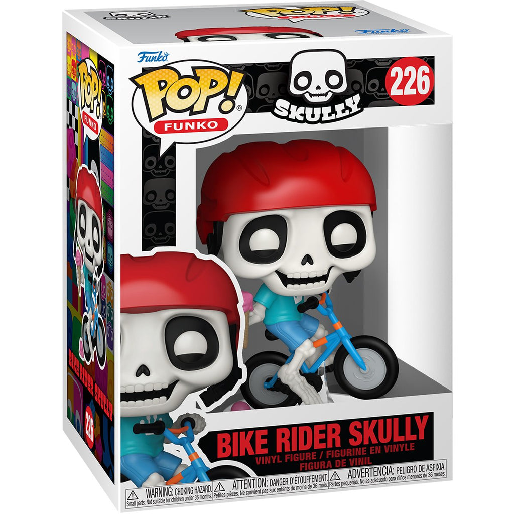 Skeleton Summer Bike Rider Skully Funko Pop! Vinyl Figure #226