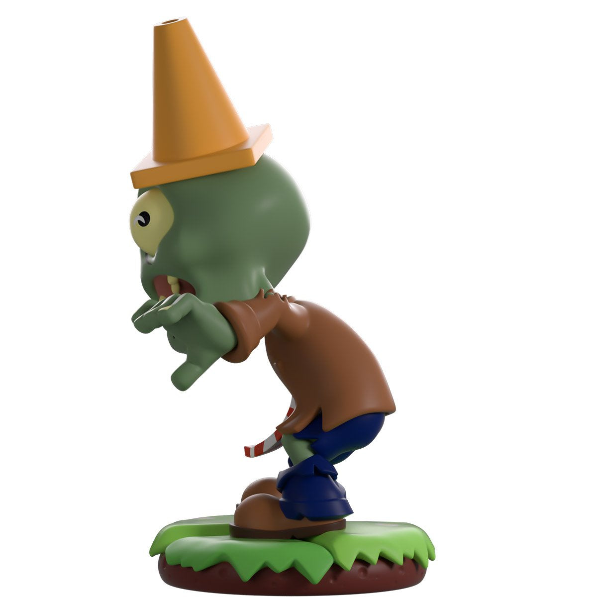 Plant Vs Zombies Collection Conehead Zombie Vinyl Figure #3