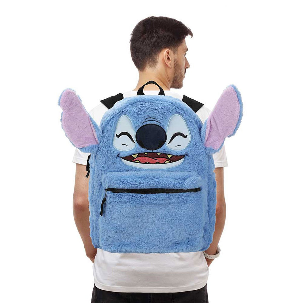 Lilo & Stitch Stitch 3D Face Reversible Backpack