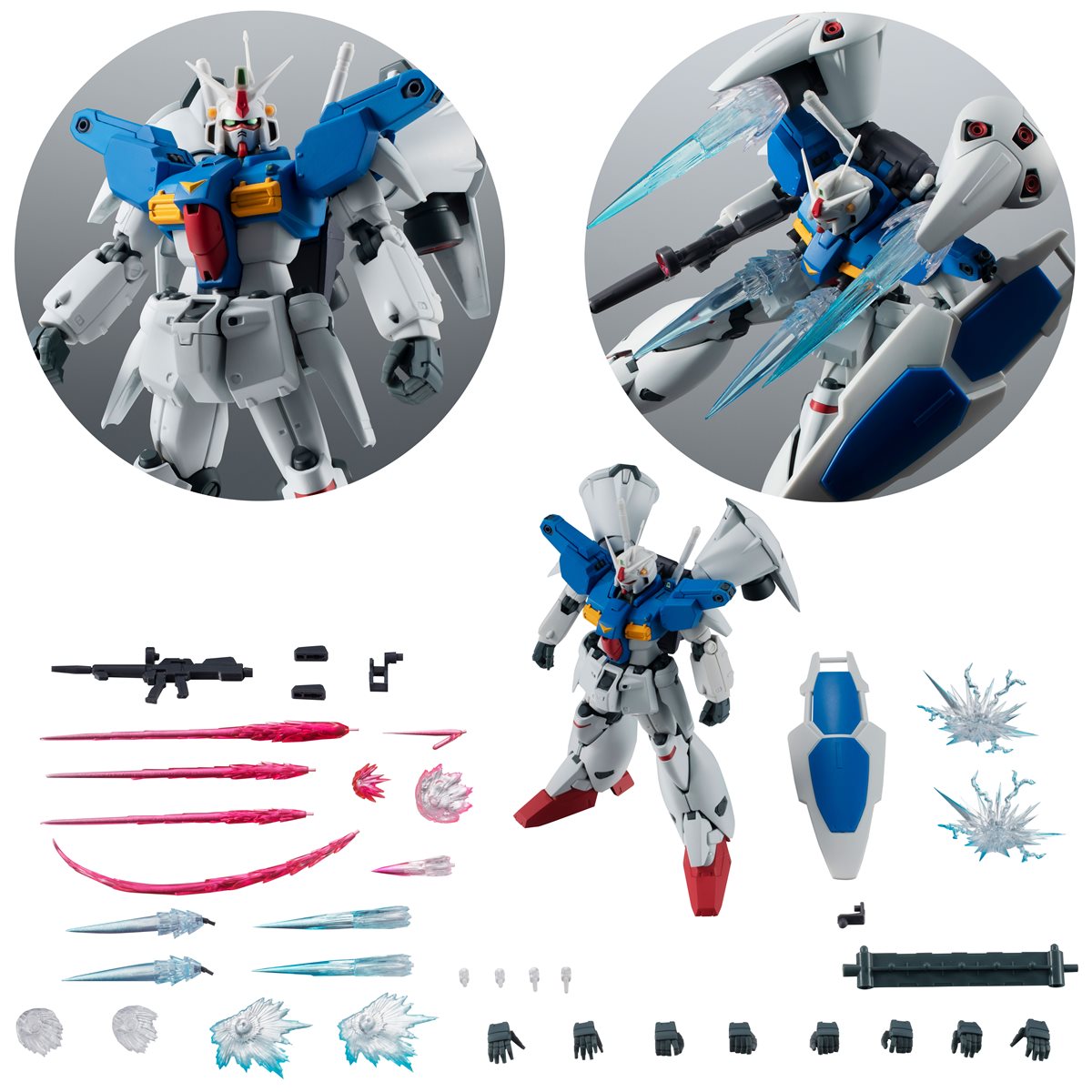 Mobile Suit Gundam 0083 Stardust Memory Gundam GP01 Full Burnern ver. A.N.I.M.E. The Robot Spirits Action Figure