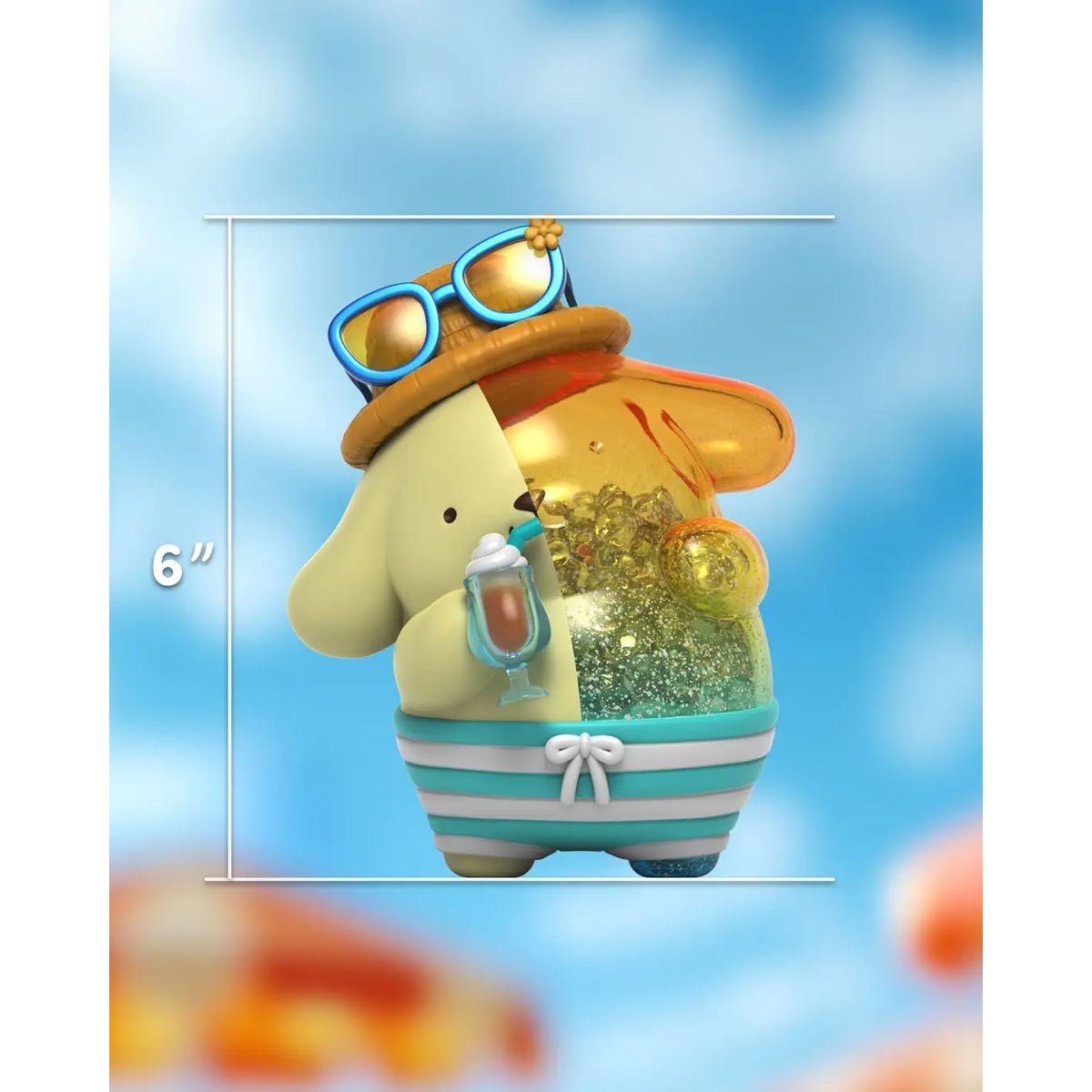 Sanrio x Kandy Pompompurin Seabreeze Vinyl Figure