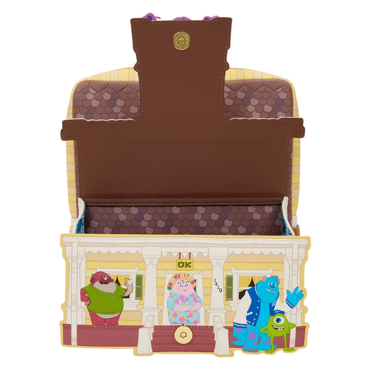 Monsters University Oozma Kappa House Figural Mini-Backpack