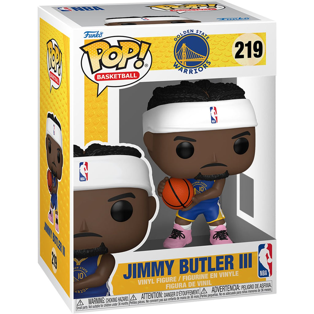 NBA Warriors Jimmy Butler III Funko Pop! Vinyl Figure #219